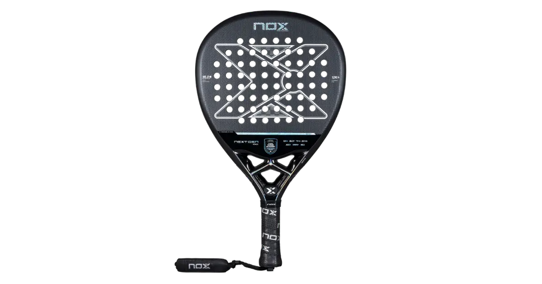 Nox NextGen Pro Attack 12K NFA Series 26 padel racket, diamond 12K carbon racket for attacking players