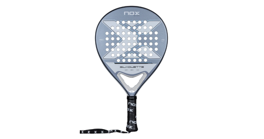 Nox X-ONE Silhouette 2026 padel racket, lightweight round racket for beginner players seeking control and comfort