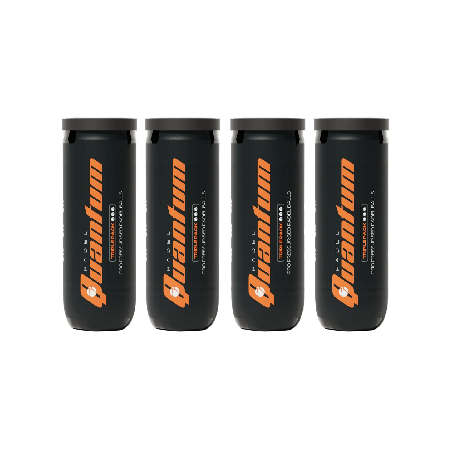 Quantum Pro Padel Balls – 4 Tube (12 Balls)