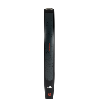 Adidas Drive 3.4 black padel tennis racket for beginners – side profile view on transparent background