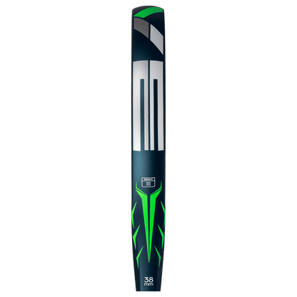 adidas drive blue 2026 padel racket side profile with fibreglass frame highlights designed for beginner players.
