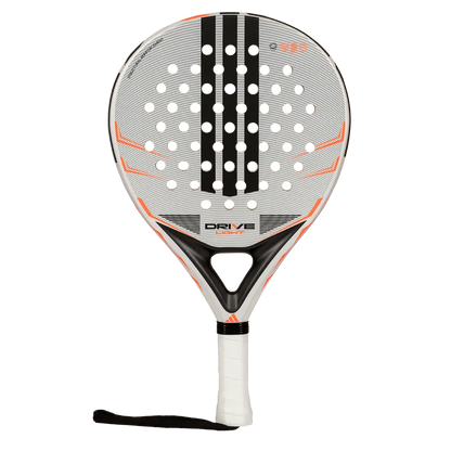 adidas drive light 2026 padel racket front view, lightweight beginner padel racket with large sweet spot and soft touch, designed for beginner players.