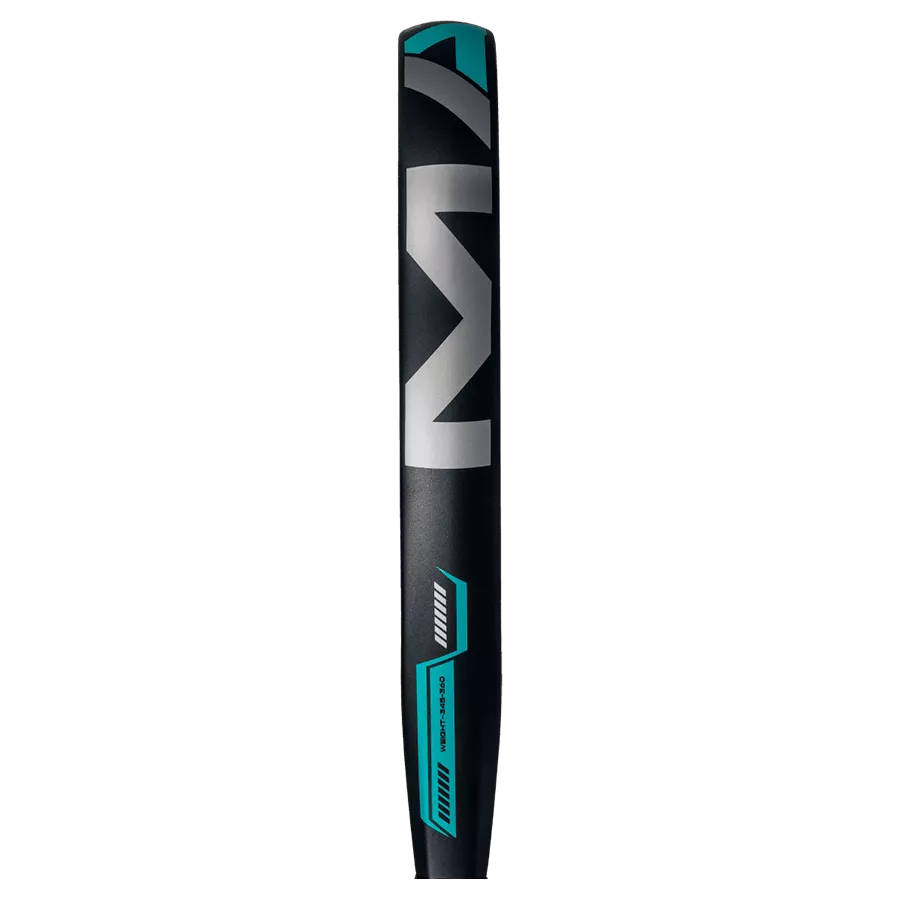 adidas Match Light 2026 padel racket side profile view, slim 38mm frame and structural reinforcement, designed for beginner players.