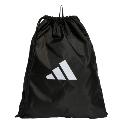 Adidas Metalbone CTRL 3.3 padel racket drawstring bag in black with adidas branding, designed for advanced players