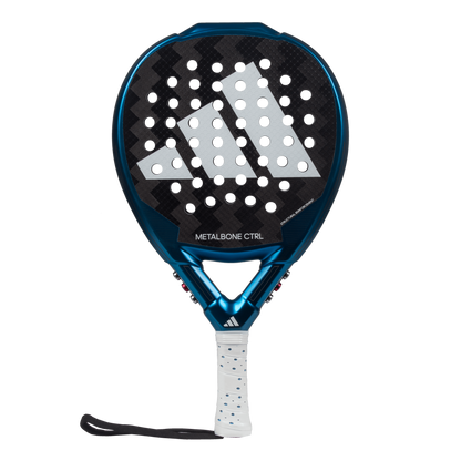 Adidas Metalbone CTRL 3.3 padel racket front view showing full face and control focused shape, designed for advanced players
