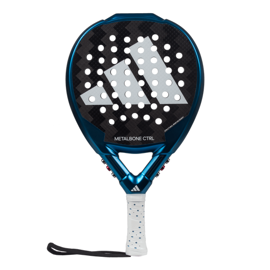 Adidas Metalbone CTRL 3.3 padel racket front view showing full face and control focused shape, designed for advanced players