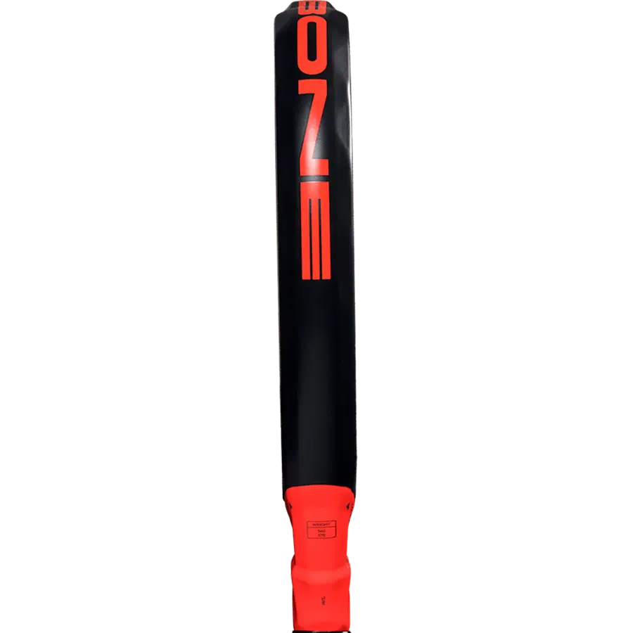 Top edge detail of Adidas Metalbone Team 2026 padel racket showing frame profile and durability, designed for intermediate players