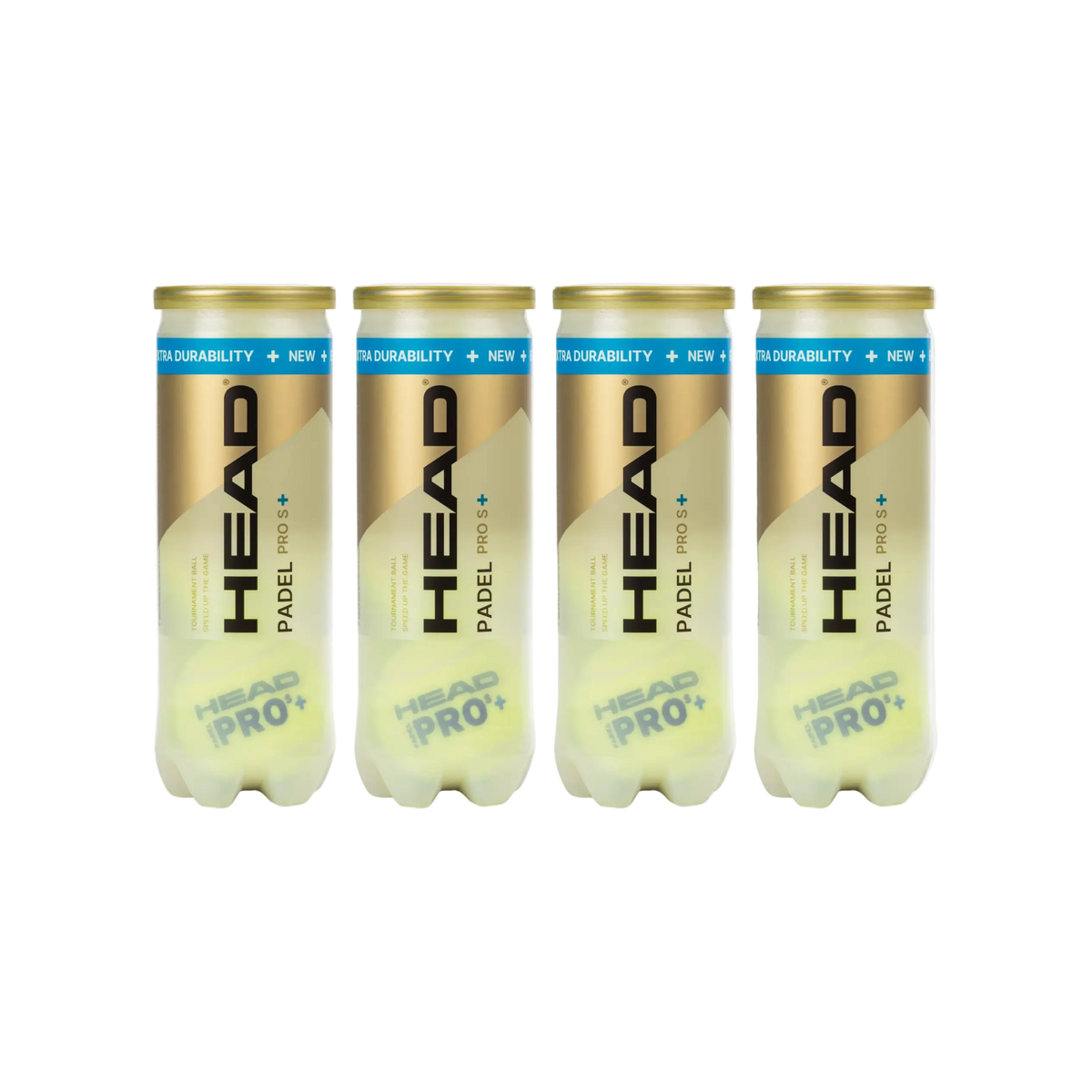 Head Pro S+ speed padel balls. Dozen
