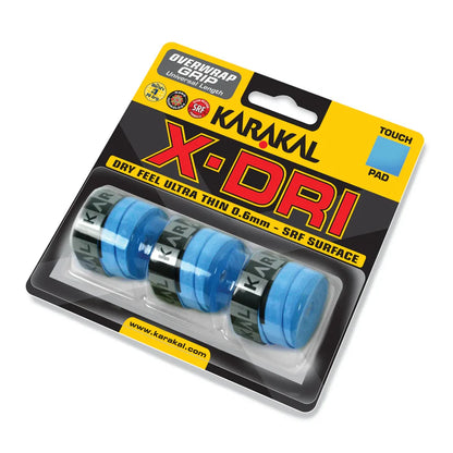 Karakal X DRI Overwrap Padel Grip - Pack of 3