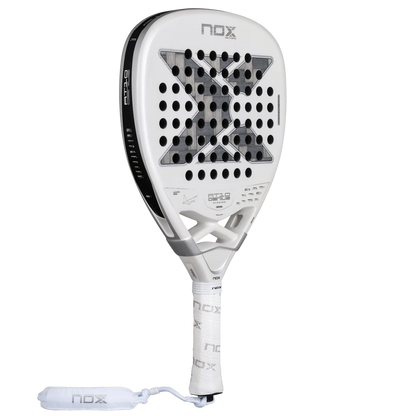 Nox AT10 Genius Attack 12K Alum Xtrem 2026 angled view, diamond shape, designed for advanced players