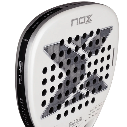 Nox AT10 Genius Attack 12K Alum Xtrem 2026 face angled view, designed for advanced players