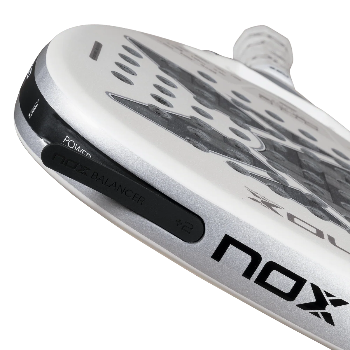 Nox AT10 Genius Attack 12K Alum Xtrem 2026 weight system close up, designed for advanced players
