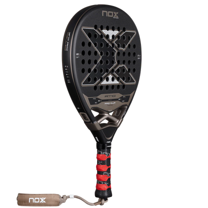 Nox AT10 Pro Cup Hard 2026 front angle view with overgrip