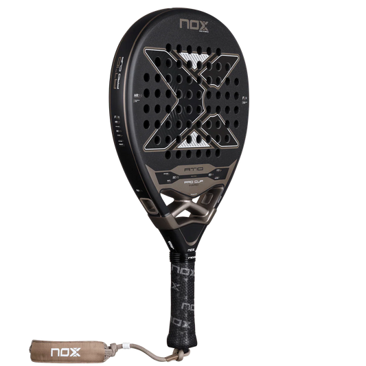 Nox AT10 Pro Cup Hard 2026 angled view with no overgrip