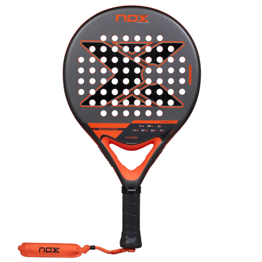 Nox Equation Hard Advanced 2027 padel racket front view