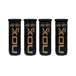 Nox NERBO+ Speed Padel Balls (4 Tubes)