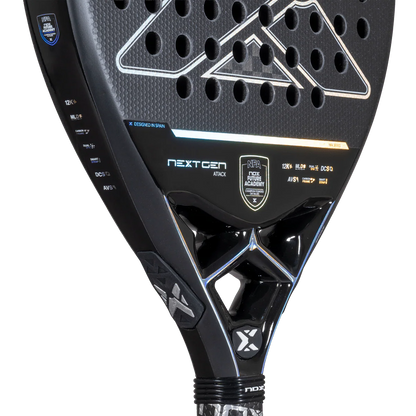Nox NextGen Pro Attack 12K NFA Series 2026 bridge close up showing NFA badge and technology details
