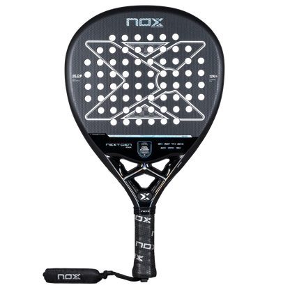 Nox NextGen Pro Attack 12K NFA Series 2026 front view showing full face and hole pattern