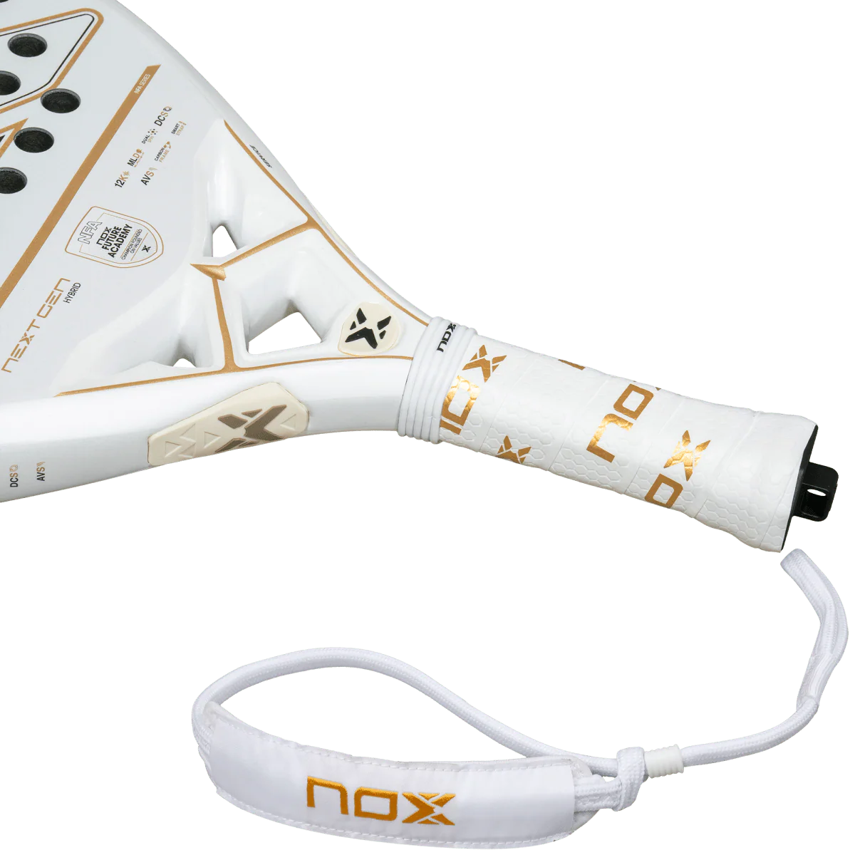 Nox NextGen Pro Hybrid 12K NFA Series 2026 grip and smartstrap close up, designed for versatile players