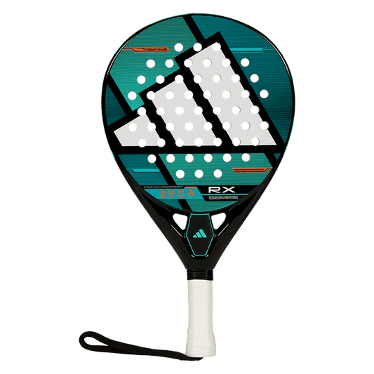 adidas rx series 2026 padel racket front view classic round shape designed for intermediate players