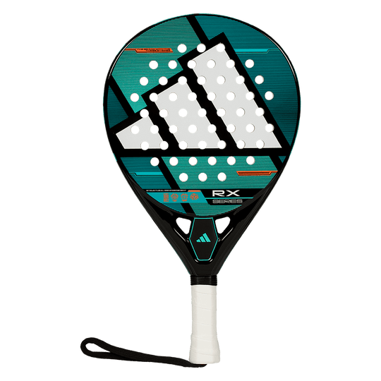 adidas rx series 2026 padel racket front view classic round shape designed for intermediate players
